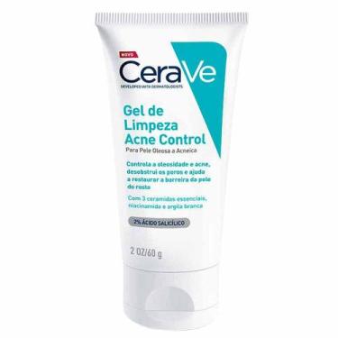 Imagem de Gel de Limpeza para Pele Oleosa e Acneica CeraVe Acne Control, 60g