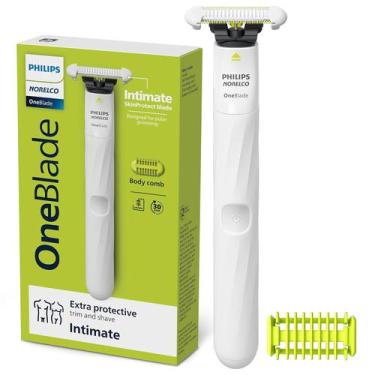 Imagem de Philips Norelco OneBlade Intimate Aparador de Pêlos Elétrico Áreas Int
