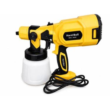 Imagem de Pistola De Pintura Portatil 800ml 3 Bicos 550w Hard Bull