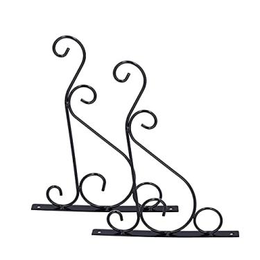 Imagem de Gancho de lanterna, gancho de aço à prova de ferrugem para atividades ao ar livre, parede para jardim