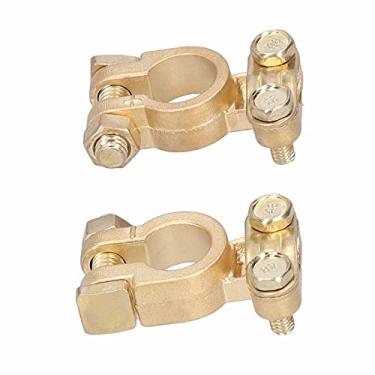 Imagem de Conector positivo negativo, terminal de bateria de fácil instalação para caminhão caravana