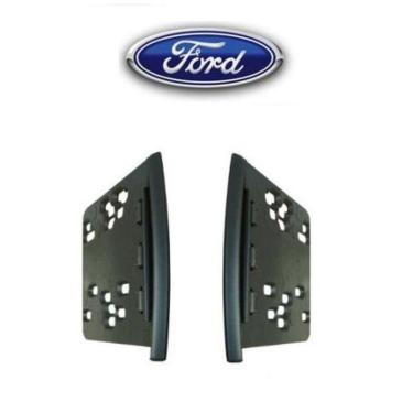 Imagem de Moldura De Painel 2 Din Ford Focus Ka Escort Ranger Para F-250 Preta