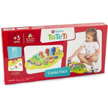 Imagem de Brinquedo Educativo Conta Facil Tateti Calesita 0815