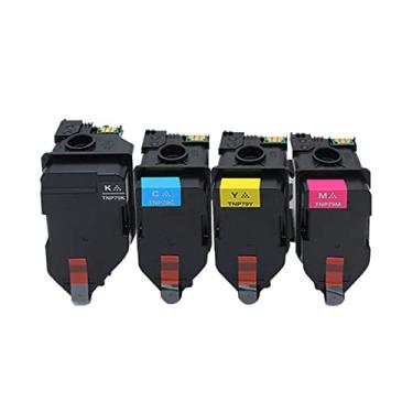Imagem de Para Konica Minolta Hyk-TNP79 Cartucho de toner de alto rendimento |Trabalha com BizHub C3350I C4050I (BK/C/Y/M, 4-PACK） 4-pack