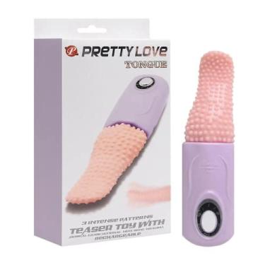 Imagem de Vibrador Feminino Língua Idêntico ao Sexo Oral Estimulador Seios Clitóris Feminino Tipo Lambe Lambe