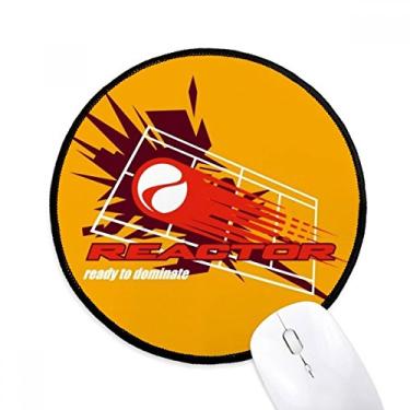 Imagem de DIYthinker Graffiti Street tapete de mouse reator pronto para dominar desktop escritório tapete redondo para computador