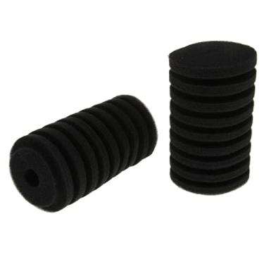 Imagem de Serenable 2 unidades de filtro de esponja de espuma pré-filtro para tanque de aquário, M