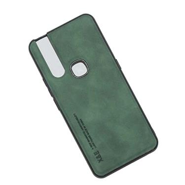 Imagem de Kepuch Silklike Capa para Vivo V15/S1 - Case Placa de Metal Embutida para Vivo V15/S1 - Verde
