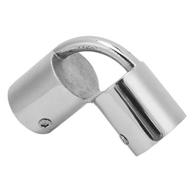 Imagem de Encaixe de trilho de mão para barco, conector de tubo de barco de 90° Antioxidação 22 mm resistente à água salgada à prova de ferrugem para iates marítimos