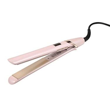 Imagem de Chusui Alisador de cabelo e modelador de cabelo com temperatura ajustável portátil chapinha ferramenta para modelar ondulações