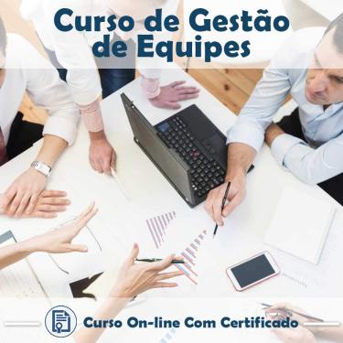 Imagem de Curso online em videoaula de Gestão de Equipes com Certificado + 2 brindes