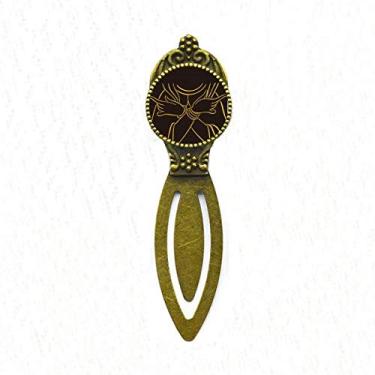 Imagem de Marcador de página retrô com estampa de busto e mão religião budismo