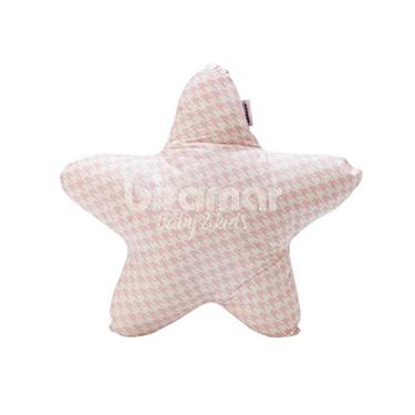 Imagem de Biramar Baby Almofada Estrela Pied Poule Rosa Rosa