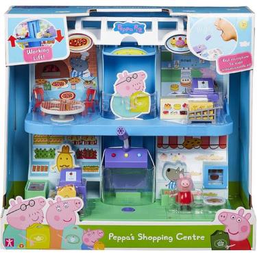 Imagem de Peppa Pig Playset - Centro Comercial Com Figuras - Sunny Brinquedos