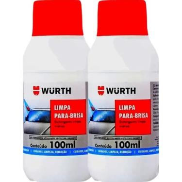Imagem de Kit 2 Limpa Para Brisa Automotivo Para Reservatorio do Carro 100ml Wurth