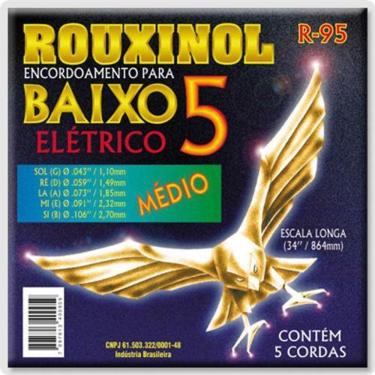 Imagem de Encordoamento Rouxinol Para Contrabaixo 5 Cordas R-95