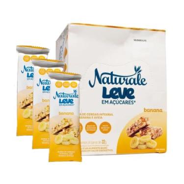 Imagem de Barra de Cereais Leve em Açúcares - Display 24 Unidades de 22g - Naturale (Banana)