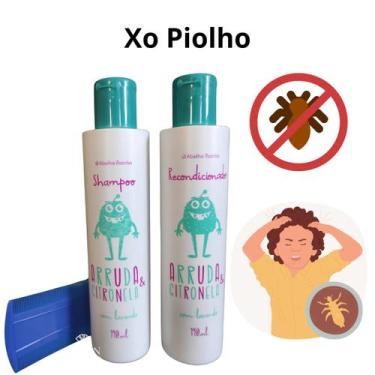 Imagem de Kit Shampoo E Recondicionador Para Combater  Piolho  - Abelha Rainha