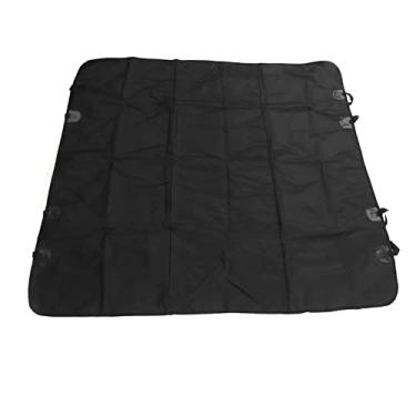 Imagem de Esteira Impermeável do Cão do Carro, Capas de Assento Traseiro do Cão do Conjunto Rápido Dobrável Expandir o Espaço para Viagens