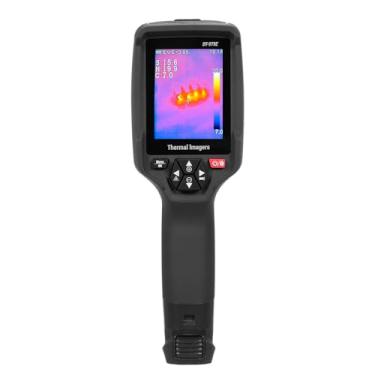 Imagem de SZITW Câmera térmica Imager 120x90 IR Resolução Câmera infravermelha portátil de imagem térmica 50Hz Taxa de quadros recarregável 32GB Micro SD Durabilidade de queda de 2 metros com 2,8