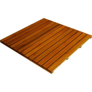 Imagem de Deck De Madeira Modular 100x100cm Réguas 7 cm Tratado (Pintado)  Neonx