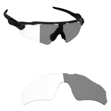 Imagem de Alphax Lentes de reposição Adapt Grey fotocromáticas anti-sapo adequadas para óculos esportivos Oakley Radar EV Path OO9208 Óculos de sol