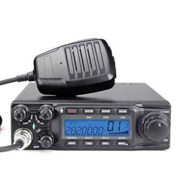 Imagem de Rádio amador de 10 metros AT-6666PRO FM/AM/USB/LSB/CW Rádio bidirecional 80W para caminhoneiros e viajantes na estrada