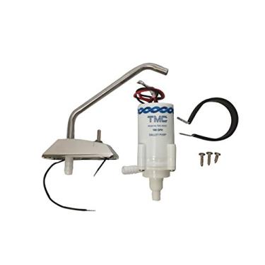 Imagem de Pactrade Marine Conjunto de bomba elétrica para galley TMC 12V 100GPH para barco caravana RV