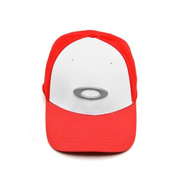 Imagem de Boné Oakley Elástico Tincan Cap Vermelho/Branco Oakley 911545-106 masculino