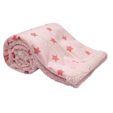 Imagem de BUBA Mantinha Dupla Face Estrelinhas Rosa, Rosa