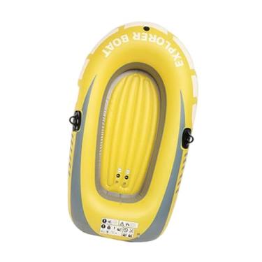 Imagem de Fancyes Barco inflável Caiaque inflável Lago Flutua Bote de água Barco ao ar livre para pesca, Rafting ao ar livre, Turismo, Lagoas, Pequeno Sem Remos