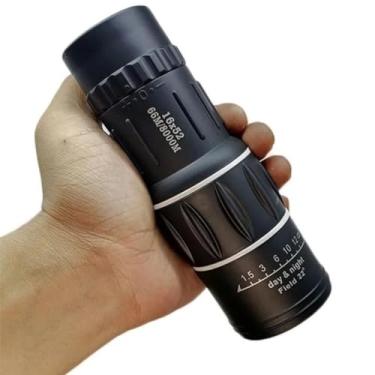 Imagem de Generico Monculo Binculo Luneta Ttico Zoom 16x52 Foco Ajustvel Preto