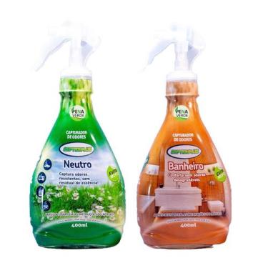 Imagem de Kit 2 Unidades Capturador de Odores 400ml Capterplus Captura Odores e 