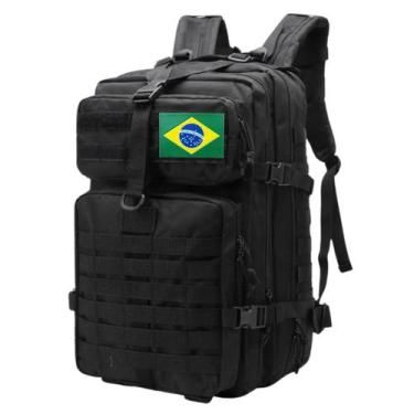 Imagem de Mochila militar 50l camping original 1000d impermeavel com divisorias 