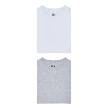Imagem de Kit 2 Camisetas Básicas Reserva, GG, Cinza