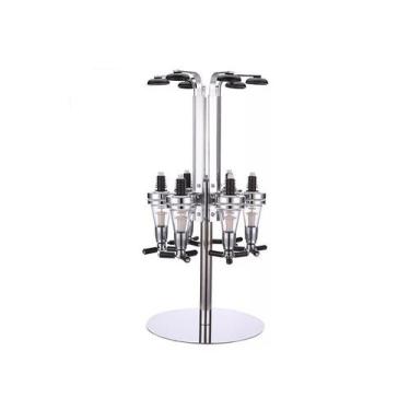 Imagem de Porta Bebidas Giratório Dosador Dispenser Para 6 Garrafas - Ipe Cozinh