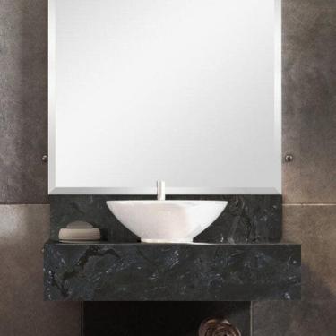 Imagem de Bancada em Porcelanato para Banheiro 60cm Max para Cuba de Apoio - Blu