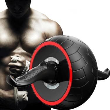 Imagem de Roda Rolo Abdominal Lombar Grossa Musculação Profissional - C128B - El