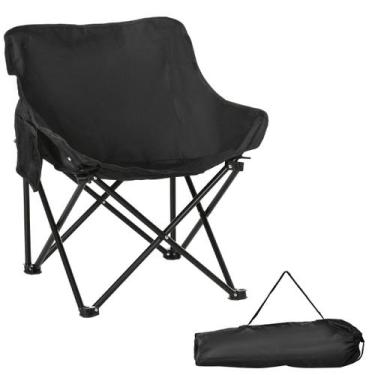 Imagem de Cadeira Dobrável Leve Ideal Para Praia Pesca e Viagem - HIGA