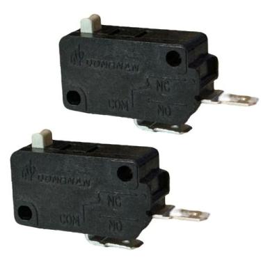 Imagem de 2 Microinterruptor Porta Mwo 64484565 Original Electrolux