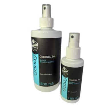 Imagem de Kit de Colônia Pet 120 ml e 500 mL Aroma Goody para cães e gatos - Ori
