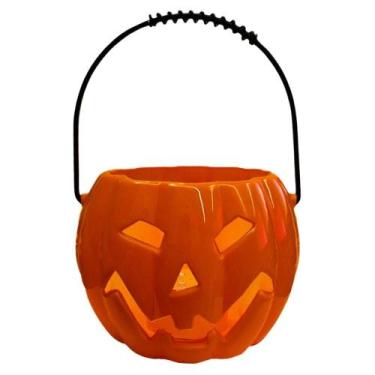 Imagem de Decoração Halloween Eletronica Abobra Com Led e Som Gargalhada do Terr