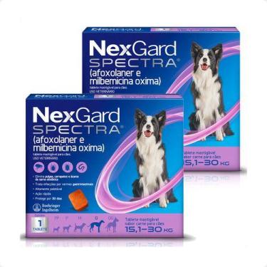 Imagem de 2 Nexgard Spectra Caes De 15,1 A 30kg - Envio Imediato - Boehringer In