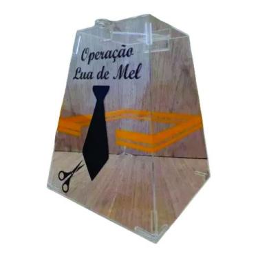 Imagem de Urna Operação Lua De Mel Modelo Gravata - Rick Acrilicos
