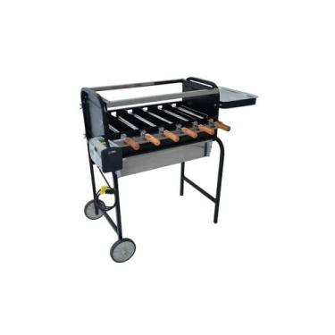 Imagem de Churrasqueira Lobo Portátil 6/40 com Braseiro - Lobo Churrasqueiras, P