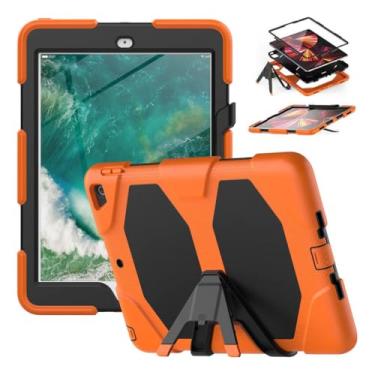 Imagem de Capa Protetora Com Suporte Samsung Tab A7 Lite 8,7 Polegadas Silicone PC Anti-queda.