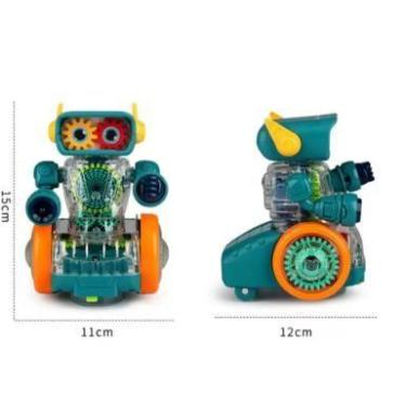 Imagem de Brinquedo Infantil Robô Engrenagens Coloridas Lançamento. - toys