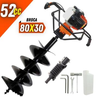 Imagem de Perfurador de Solo Vulcan VPS520 2T com Broca 80x30cm + Amortecedor Ka