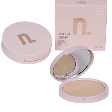 Imagem de Pó Compacto Instant  Matte - Nina Makeup, 03