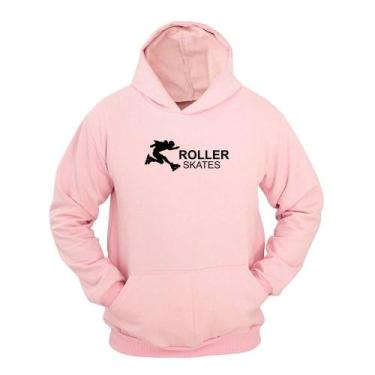 Imagem de Moletom Masculino Canguru Roller Skates Estampado com Capuz - Ragor, R